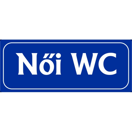 Női WC 25x10 cm