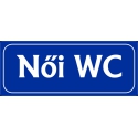 Női WC 25x10 cm