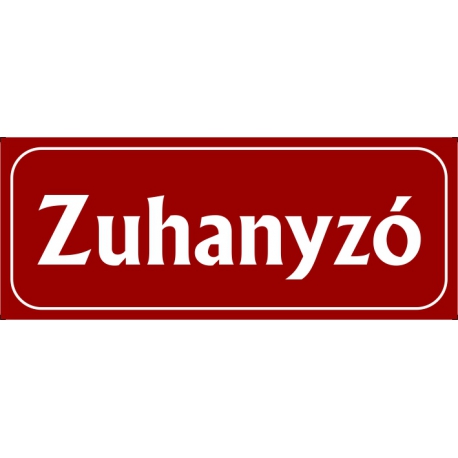 Zuhanyzó 25x10 cm