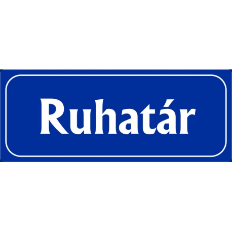 Ruhatár 25x10 cm