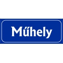 Műhely 25x10 cm