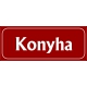 Konyha 25x10 cm