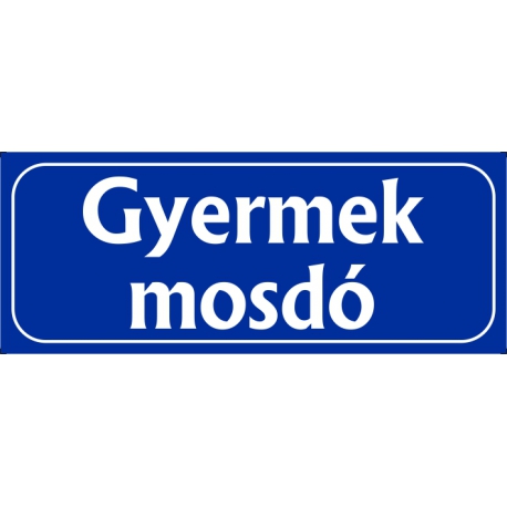 Gyermek mosdó 25x10 cm