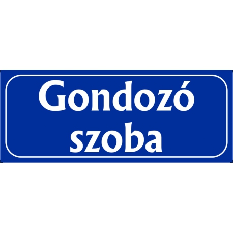 Gondozó szoba 25x10 cm