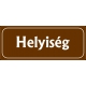 Helyiség 25x10 cm