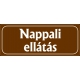 Nappali ellátás 25x10 cm