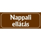 Nappali ellátás 25x10 cm