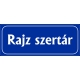 Rajz szertár 25x10 cm