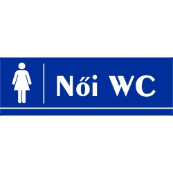 Női WC 30x10 cm