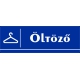 Öltöző 30x10 cm