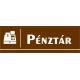 Pénztár 30x10 cm