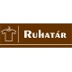 Ruhatár 30x10 cm