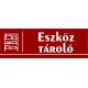 Eszköz tároló 30x10 cm