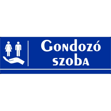 Gondozó szoba 30x10 cm