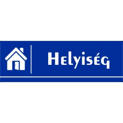 Helyiség 30x10 cm