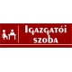 Igazgatói szoba 30x10 cm