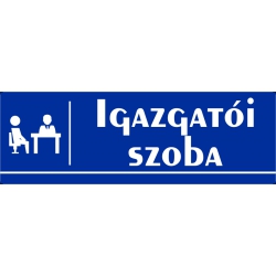 Igazgatói szoba 30x10 cm