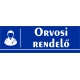 Orvosi rendelő 30x10 cm