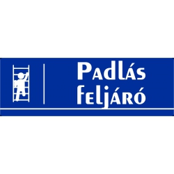 Padlás feljáró 30x10 cm