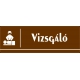 Vizsgáló 30x10 cm