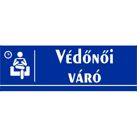 Védőnői váró 30x10 cm