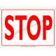 Stop villamossági piktogram tábla