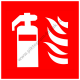 Tűzoltókészülék piktogram tábla