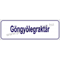 Göngyölegraktár HACCP tábla