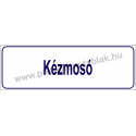 Kézmosó HACCP tábla